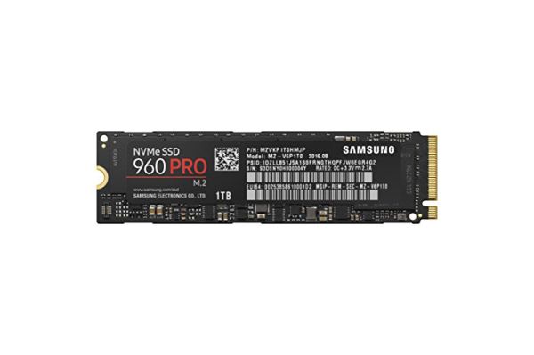 MZ-V6P1T0 Samsung 960 PRO 1TB Multi-Level Cell PCI Express (NVMe) M.2 2280 Solid State Drive