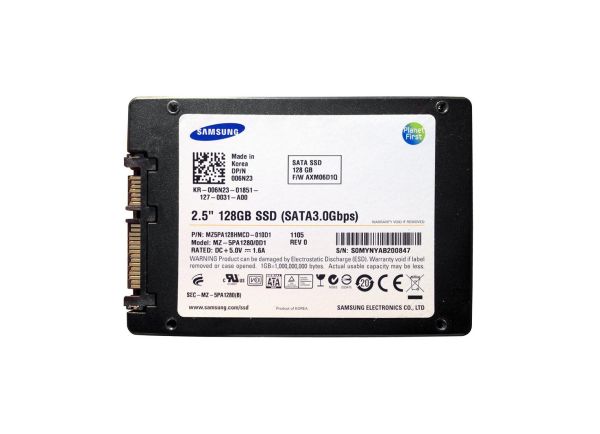 MZ5PA128HMCD-010D1 Samsung 128GB SATA 2.5-inch Solid State Drive