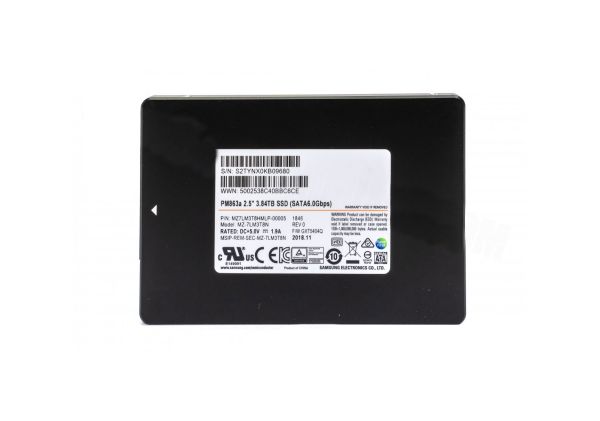 MZ7LM3T8HMLP-00005 Samsung PM863A 3.84TB SATA 6GB/s 2.5 inch Solid State Drive