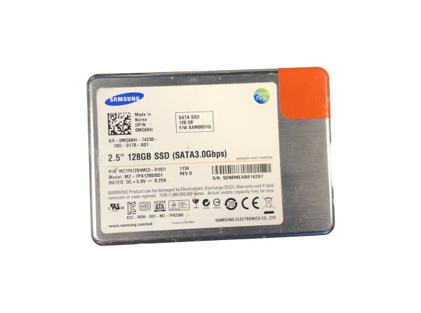 MZ7PA128HMCD-010D1 Samsung 128GB SATA 3.0Gb/s 2.5-inch Hot-Swappable Solid State Drive