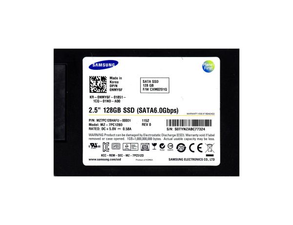 MZ7PC128HAFU-000D1 Samsung 128GB SATA 6.0GB/s 2.5-inch Solid State Drive