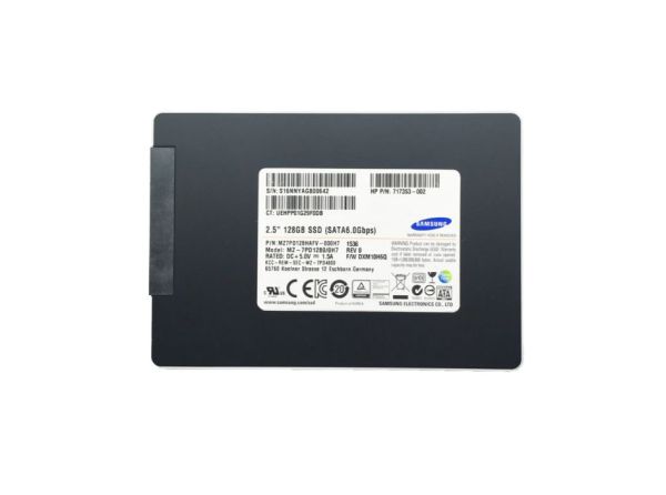 MZ7PD128HAFV Samsung 128G SATA 6GB/s 2.5-inch Solid State Drive
