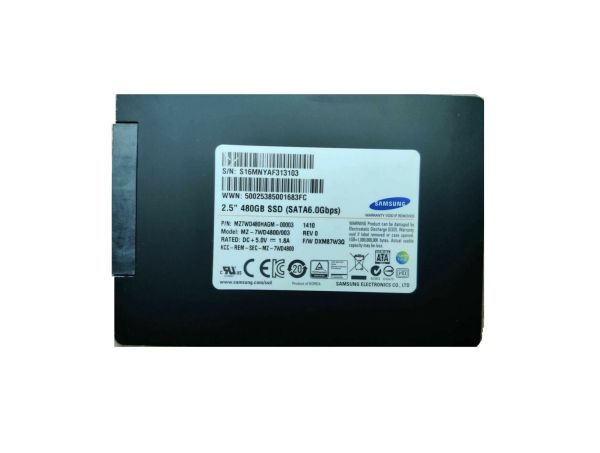 MZ7WD480HAGM-00003 Samsung Enterprise SM843T 480GB SATA 6GB/s 2.5-inch MLC Solid State Drive