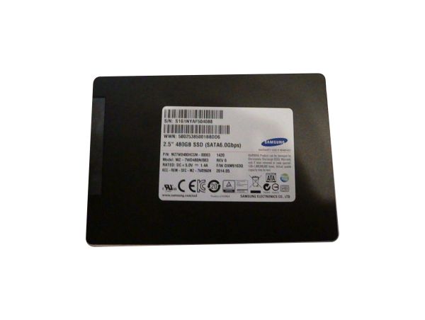MZ7WD480HCGM Samsung Enterprise SM843T 480GB Multi-Level Cell SATA 6GB/s 2.5-inch Solid State Drive