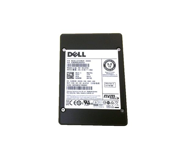 MZWLL3T2HMJP-000D3 Samsung PM1725a Series 3.2TB Triple-Level Cell PCI Express 3.0 x4 NvMe U.2 2.5-inch Enterprise Solid State Drive
