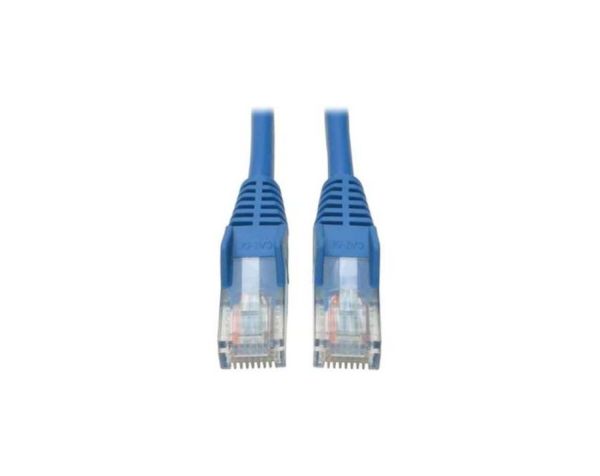 N001-005-BL Tripp Lite 5ft Cat5e 350MHz Snagless Molded UTP Patch Cable M/M - Blue