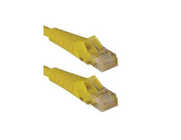 N001-006-YW Tripp Lite 6ft Cat5e 350MHz Snagless Molded Patch Cable M/M - Yellow