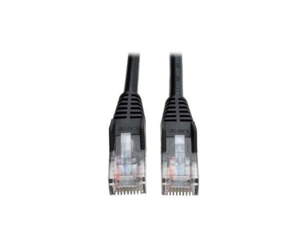N001-007-BK Tripp Lite 2.13m Cat5e 350MHz Snagless Molded UTP Patch Cable M/M - Black