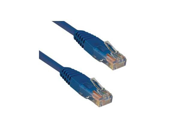 N002-006-BL Tripp Lite 1.83m Cat5e 350MHz Molded Patch Cable M/M - Blue
