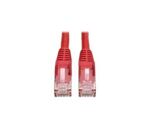 N201-001-RD Tripp Lite 0.31m Cat6 Gigabit Snagless Molded Patch Cable M/M - Red