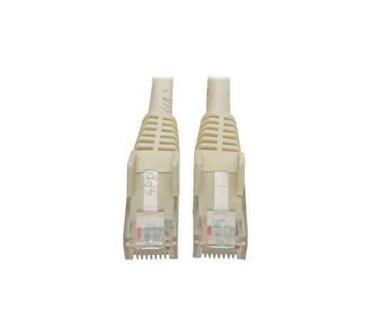 N201-001-WH Tripp Lite 1ft Cat6 Gigabit Snagless Molded Patch Cable M/M - White