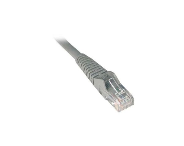 N201-002-GY Tripp Lite 0.61m Cat6 Gigabit Snagless Molded Patch Cable M/M - Grey