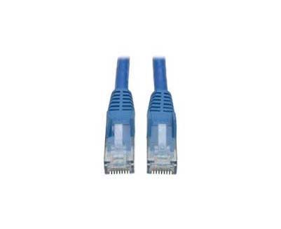 N201-003-BL Tripp Lite 3ftCat6 Gigabit Snagless Molded UTP Patch Cable M/M - Blue