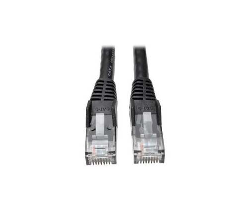 N201-005-BK Tripp Lite 5ft Cat6 Gigabit Snagless Molded UTP Patch Cable M/M - Black