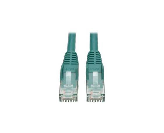 N201-015-GN Tripp Lite 15ft Cat6 Gigabit Snagless Molded Patch Cable M/M - Green