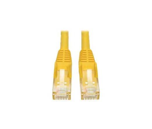 N201-020-YW Tripp Lite 20ft Cat6 Gigabit Snagless Molded Patch Cable M/M - Yellow