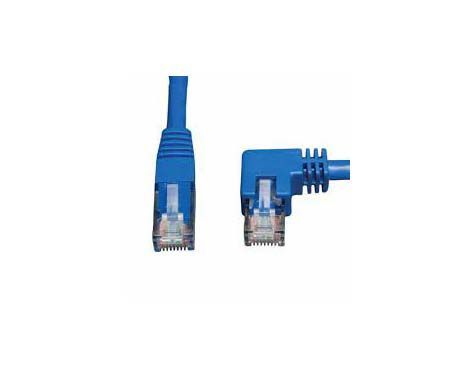 N204-005-BL-RA Tripp Lite 1.52m Cat6 Gigabit Molded Patch Cable (RJ45 Right Angle M to RJ45 M) - Blue