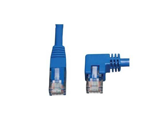 N204-010-BL-RA Tripp Lite 10-ft Cat6 Gigabit Molded Patch Cable Blue (RJ45 Right Angle M to RJ45 M)
