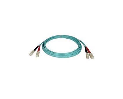 N806-10M Tripp Lite 10m 10Gb Duplex Multimode 50/125 OM3 LSZH Fiber Patch Cable (SC/SC) - Aqua