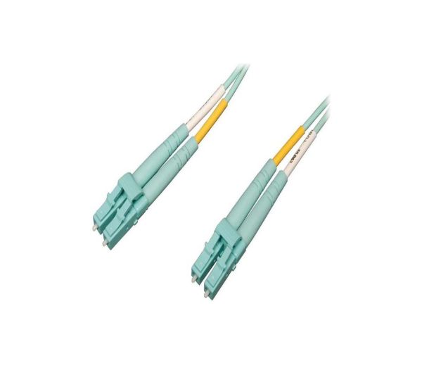 N820-01M-OM4 Tripp Lite 1m 10Gb/100Gb Duplex Multimode 50/125 OM4 LSZH Fiber Patch Cable (LC/LC) - Aqua