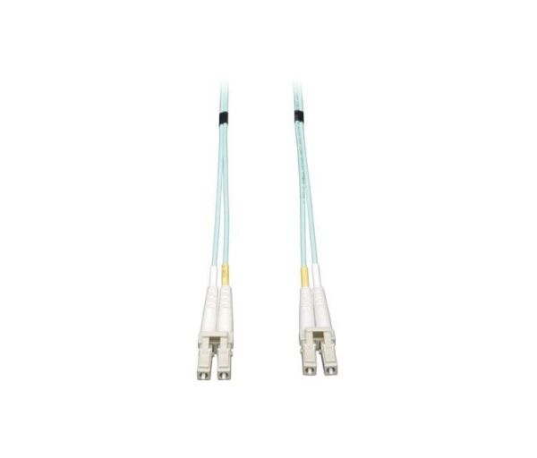 N820-02M Tripp Lite 2m 10Gb Duplex Multimode 50/125 OM3 LSZH Fiber Patch Cable (LC/LC) - Aqua