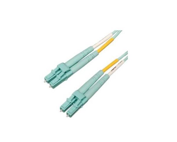 N820-10M-OM4 Tripp Lite 10m 10Gb/100Gb Duplex Multimode 50/125 OM4 LSZH Fiber Patch Cable (LC/LC) - Aqua