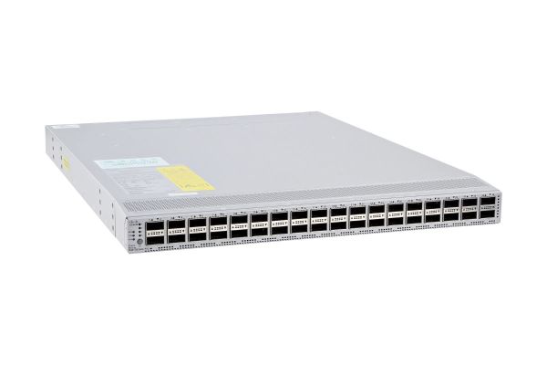 N9K-C9336C-FX2-E Cisco Nexus 9300 Series 93360YC-FX2-E 36 x Ports QSFP28 100GBase-X Rack-Mountable 1U Layer 3 Managed Gigabit Ethernet Network Switch