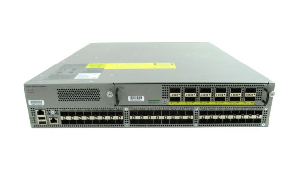 N9K-C9396TX-RF Cisco Nexus 9000 Series 9396 48 x SFP+ Ports 10GBase-T + 12 x QSFP+ Ports Layer 3 Managed 2U Rack-mountable Gigabit Ethernet Network Switch