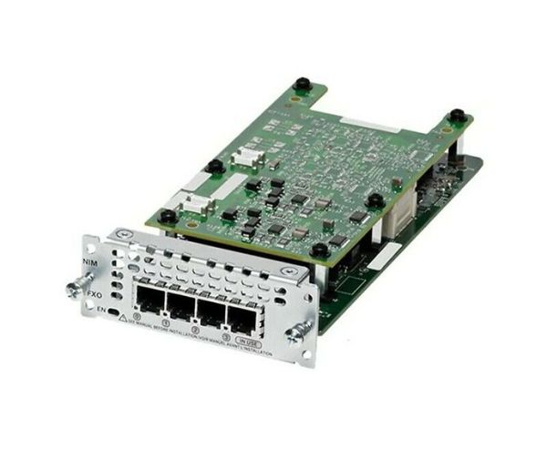 NIM-4FXO Cisco 4 x Ports Network Voice Interface Card (VIC) for 4451-X Integrated Services Routers