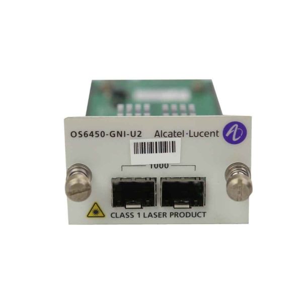 OS6450-GNI-U2 Alcatel-Lucent OmniSwitch 6450 Optional SFP Gigabit uplink module. Supports 2 x SFP Gigabit ports