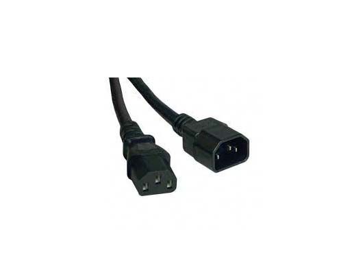 P004-002 Tripp Lite 2ft 10A 18AWG Standard Computer Power Extension Cord Lead Cable (IEC-320-C14 to IEC-320-C13)