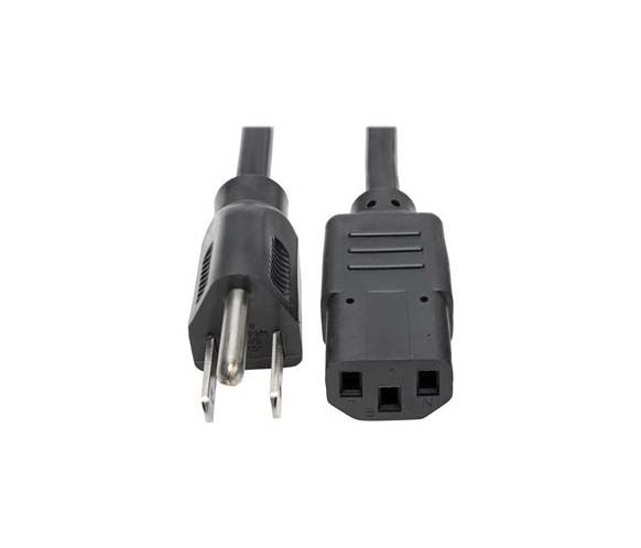 P006-006 Tripp Lite 6ft 10A 18AWG Universal Computer Power Cord Lead Cable (NEMA 5-15P to IEC-320-C13)