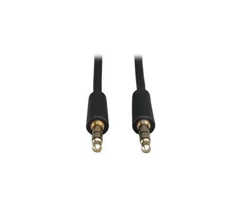 P312-001 Tripp Lite 3.5mm Mini Stereo Audio Cable for Microphones Speakers and Headphones M/M