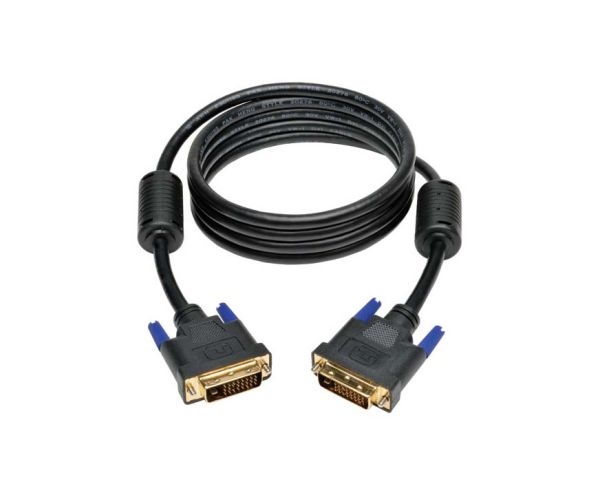 P560-006 Tripp Lite 6ft DVI Dual Link Cable, Digital TMDS Monitor Cable (DVI-D M/M)