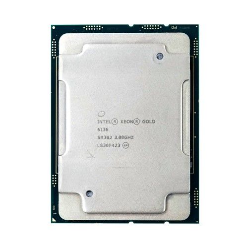 P74V0 Dell 3.00GHz 24.75MB L3 Cache Socket LGA3647 Intel Xeon Gold 6136 12-Core Processor