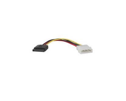 P944-06I Tripp Lite 15.24 cm Serial ATA (SATA) Power Cable (4Pin Molex to 15pin)