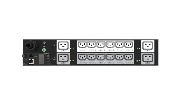 P9S16A HPE 17300VA 230V 32A 16-Outlets Switched 2U Horizontal Rackmount Power Distribution Unit