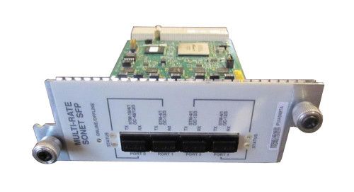 PB-4OC3-4OC12-SON-SFP Juniper 4-Port OC3/STM1 or OC12/STM4 per port PIC