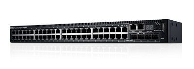 PC7048R Dell PowerConnect 7048R 48 x Ports 10/100/1000Base-T + 4 x Ports SFP+ Rack-Mountable Layer 3 Managed Gigabit Ethernet Network Switch