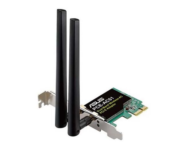 PCE-AC51 Asus PCE-AC51 Wireless AC750 PCIe Adapter Card