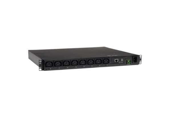 PDUMH15HVNET Tripp Lite power distribution unit (PDU) 8 AC outlet(s) 1U Black
