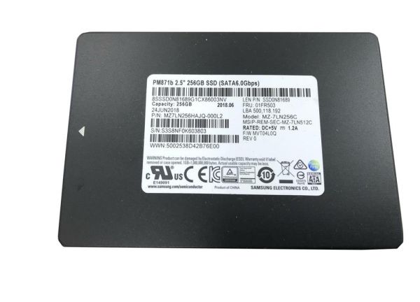 PM871B HP 128GB Triple-Level cell SATA 6Gb/s 2.5-Inch Solid State Drive