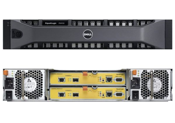 PS4110X-EQUALLOGIC Dell EqualLogic PS4110X 2U 24 x 900GB 10k SAS HDD iSCSI SAN Storage Array