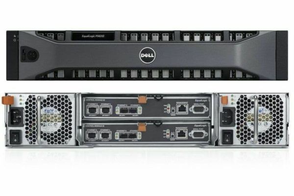 PS6210S Dell EqualLogic 24 x 800GB 2.5-Inch SSD 10GBe iSCSI SAN Storage Array