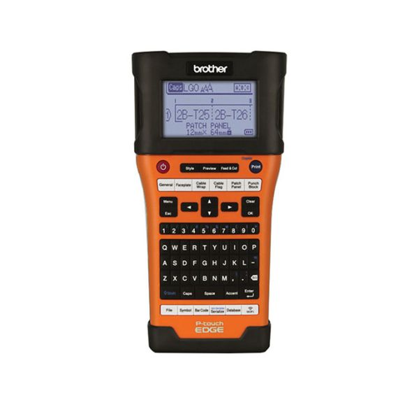 PT-E550W Brother Handheld Industrial Label Printer with Wi-Fi and Auto-Cutter