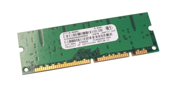 Q2626AX HP 128MB PC2100 DDR 266MHz non-ECC 100-Pin SDRAM DIMM Memory Module for HP LaserJet 2400/4250/4350/5200/9050 Series Printers