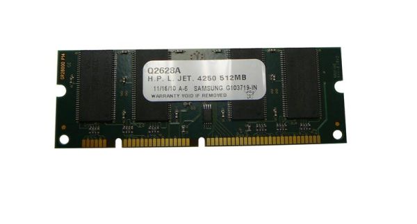 Q2628A HP 512MB DDR-266MHz PC2100 non-ECC Unbuffered CL2.5 200-Pin SoDimm 2.5V Memory Module