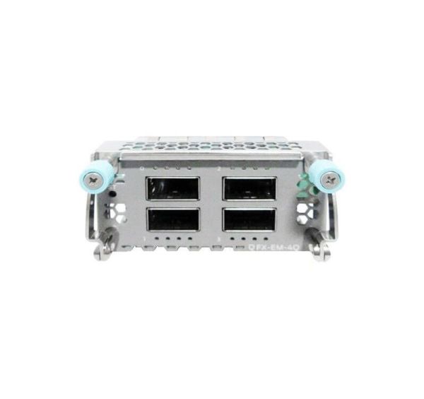 QFX-EM-4Q Juniper Expansion Module for QFX5100, for Data Networking, Optical Network,4 X QSFP + 4 X Expansion Slots