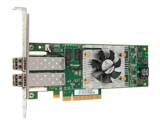 QLE2672 QLogic QLE2672 Dual Port Fibre Channel 16Gb Host Bus Adapter PCI Express 3.0 x4 / 2.0 x8 Host Bus Adapter