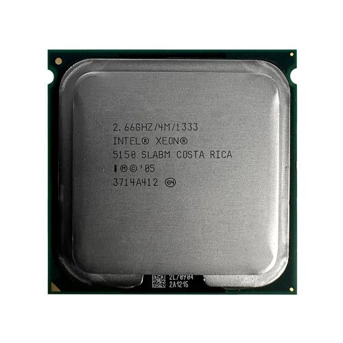 QLUJ Intel Intel Xeon 5150 Dual-Core 2.66GHz 1333MHz FSB 4MB L2 Cache Socket LGA771 Processor